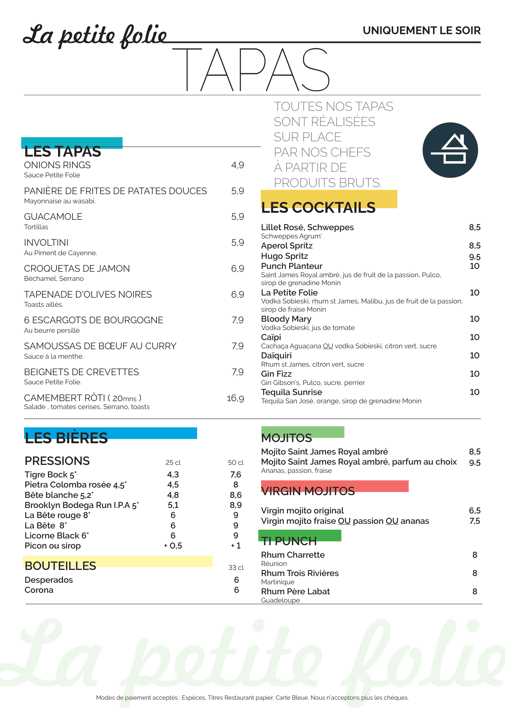 Menu d'hiver 2026-2027